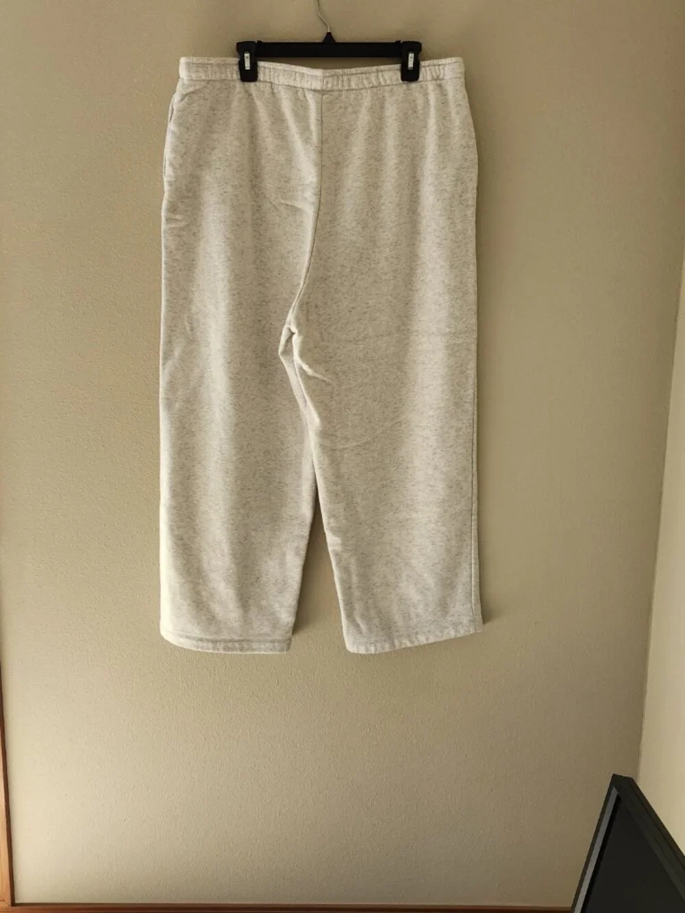 AMERICAN EAGLE Everyday Luxe Barrel Heather Gray Cotton Blend Sweatpants Size XL